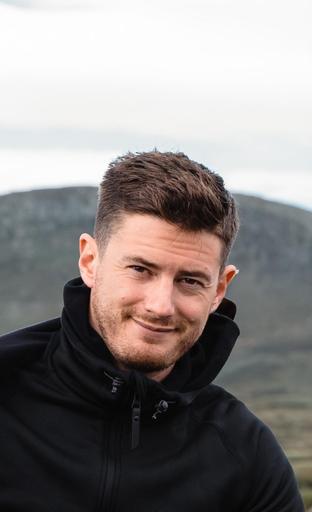 Competition participant Oskar Andersson