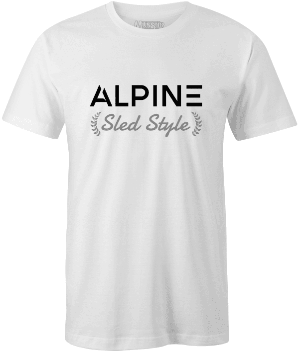 ALPINE SLED STYLE TEE - CLASSIC WHITE